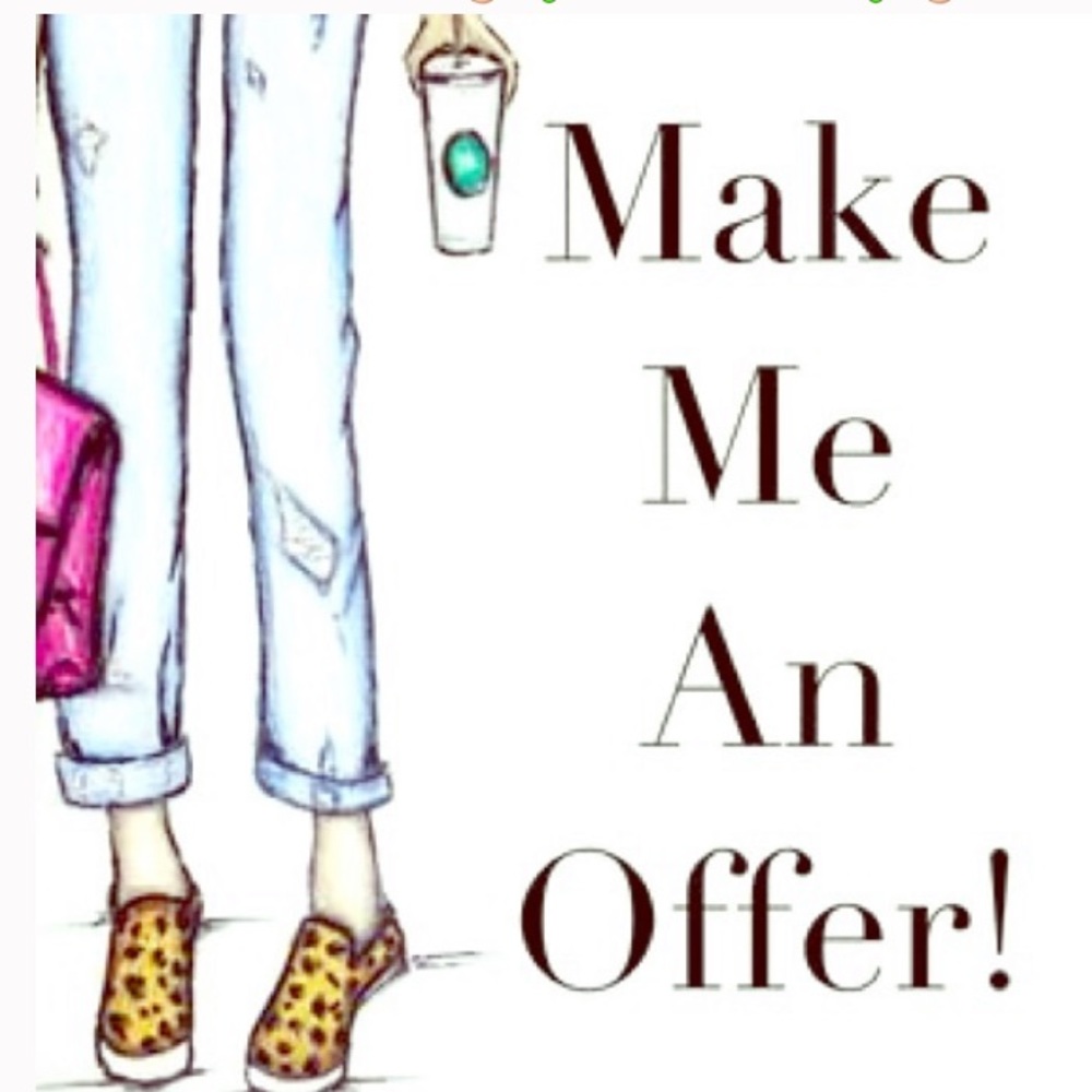 I accept reasonable offers.😁